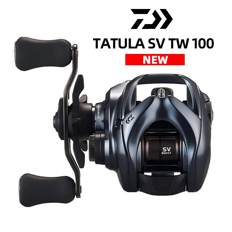 Nuevo carrete de pesca DAIWA TATULA SV TW100 carrete Baitcast 7 + 1BB arrastre 5KG SV TW 100