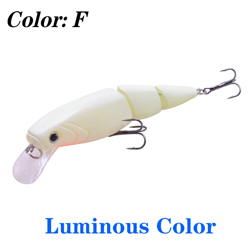 Un señuelo de pesca de color luminoso