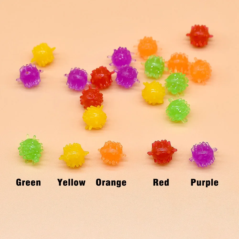 MNFT 20 piezas Boilies flotantes cebo Señuelos de pesca de carpa Material de aparejo inferior de silicona elástica para agua dulce salada - imagen 2