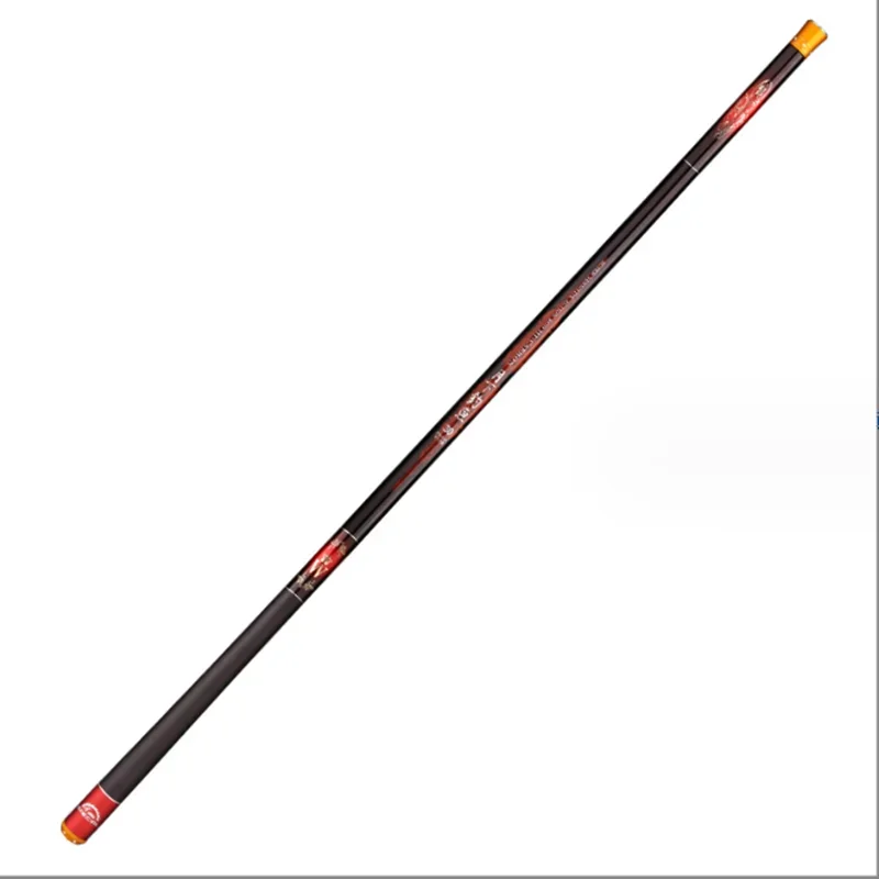 Caña de pescar telescópica ultraligera, alimentador de carpa de agua dulce de fibra de carbono, 3,6/4,5/5,4/6,3/7,2 m, caña de pescar de invierno - imagen 2