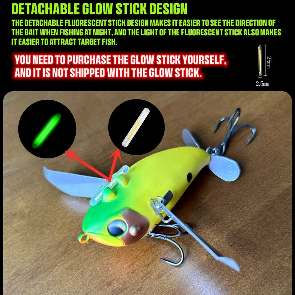 Señuelo Popper de Superficie Greenspider para Lucio - imagen 2