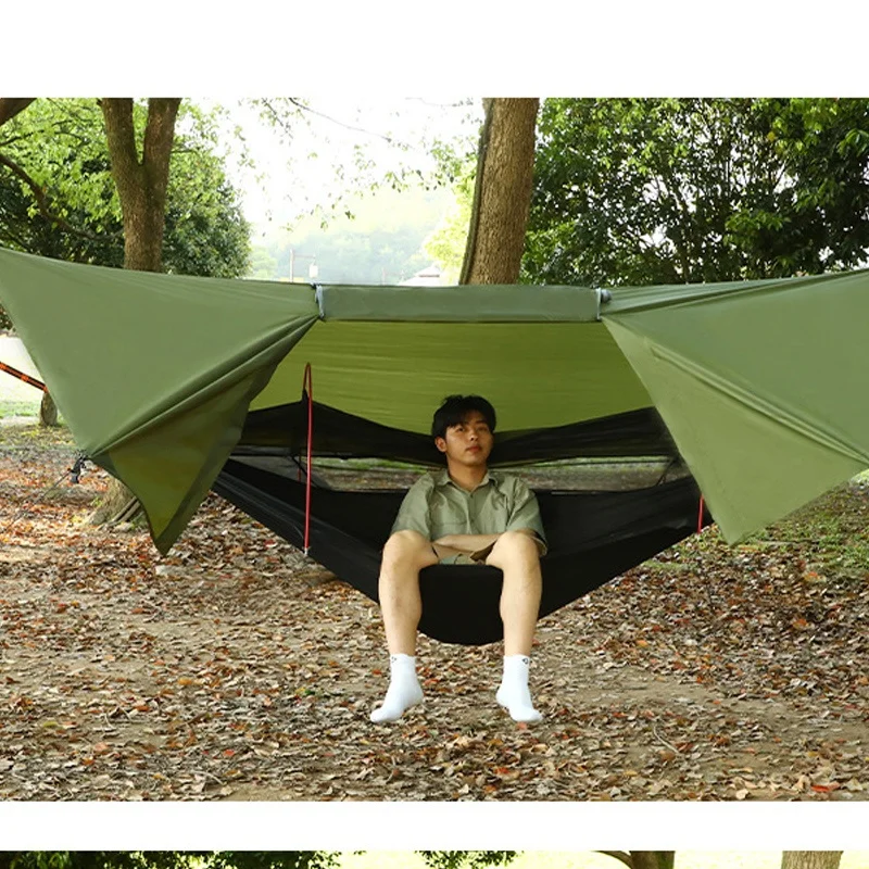 Tienda colgante para árbol impermeable con mosquitera y mosquitero solar