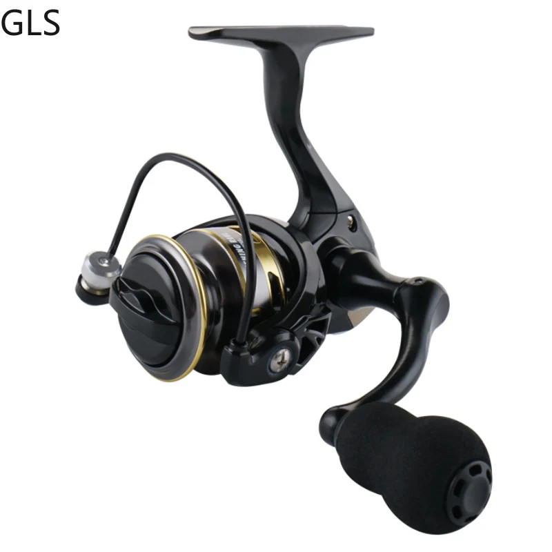 Nuevo Carrete de pesca ultraligero con agarre EVA serie ZP 500/800 12 + 1BB relación de engranaje de alta velocidad 5,2: 1 Mini carrete giratorio de Metal - imagen 3