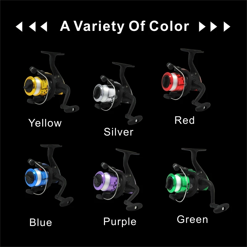 Carrete de pesca ORJD, carrete totalmente de Metal, carrete giratorio, mango de acero inoxidable, carrete de línea, accesorios de pesca de agua salada - imagen 5