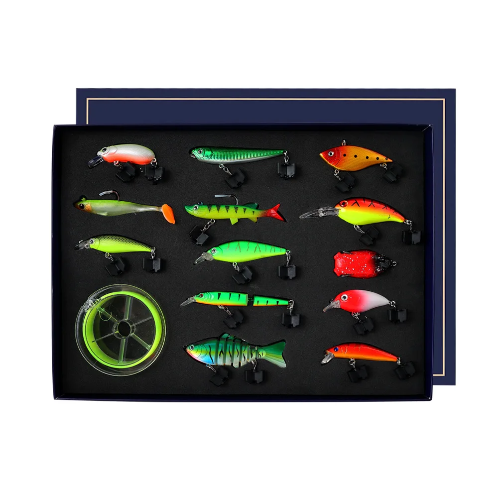 Señuelos de Pesca Tipo Lápiz Multiarticulados con Hilo