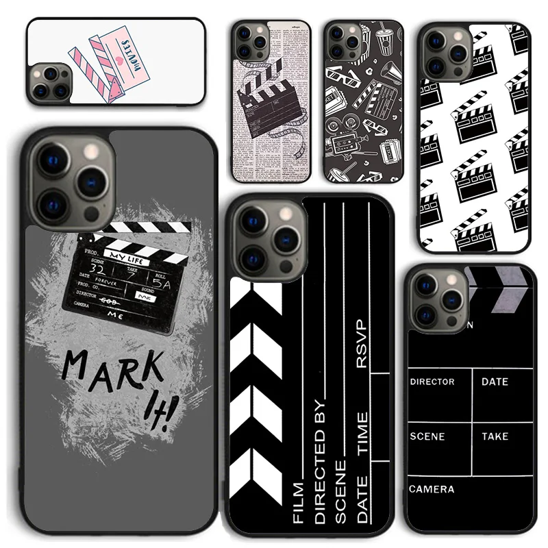 Funda iPhone Claqueta cinematográfica – carcasa protectora
