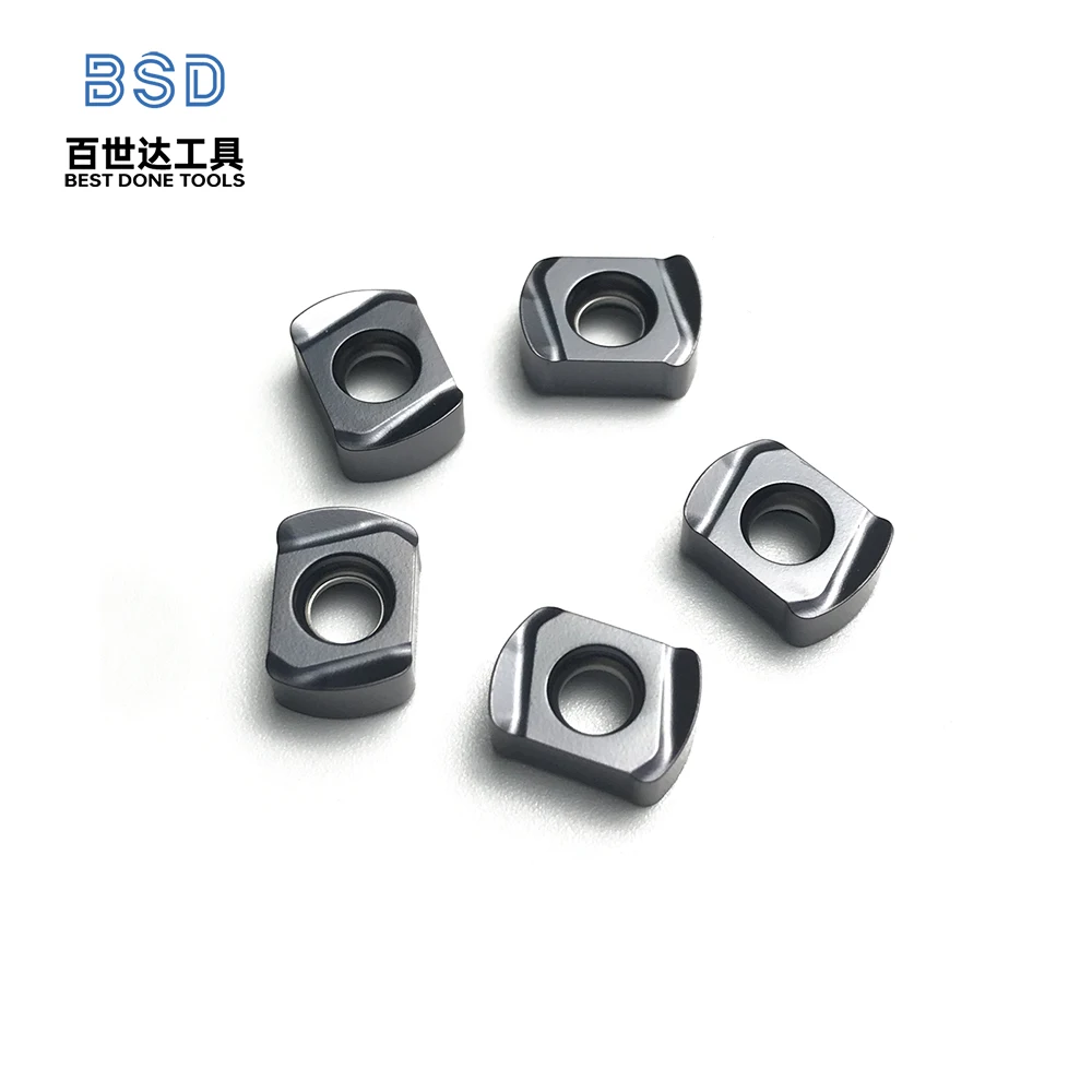 Insertos de fresado de seguridad de carburo BLMP0603R |   Herramientas de fresado CNC de alta potencia - imagen 4
