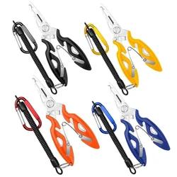 Alicates para aparejos de invierno, tijeras para tejer moscas, juego de trenzas, pinzas para pescado, alicates de pesca multifunción, herramientas, accesorios
