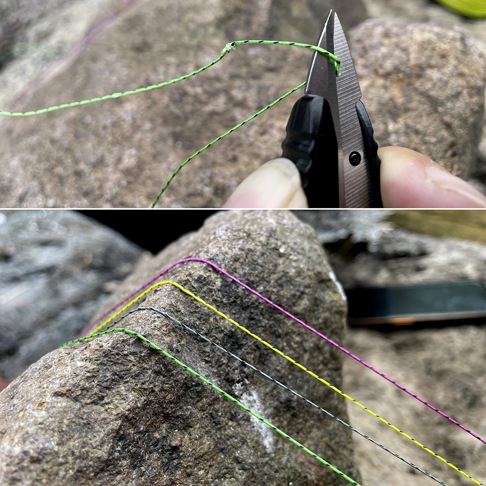 GHOTDA-sedal de pesca de 8 hebras, hilo trenzado de PE de 300M, alambre para Mosca de carpa, multifilamento, línea de mar Multicolor japonesa, superfuerte - imagen 5