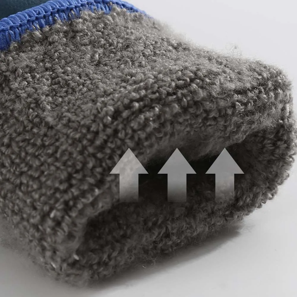 Guantes de pesca de invierno para hombre, guantes de ciclismo con dedos completos, impermeables, térmicos, pantalla táctil, a prueba de viento, para senderismo, esquí, bicicleta, motocicleta - imagen 3