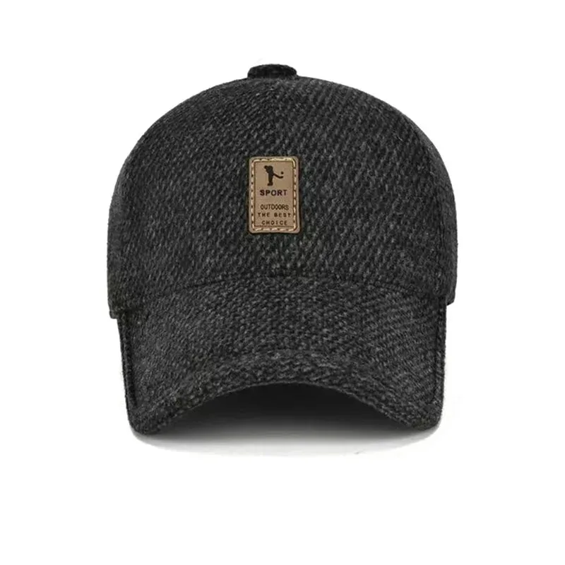 Gorra de algodón protección solar pesca hombre otoño invierno - imagen 5