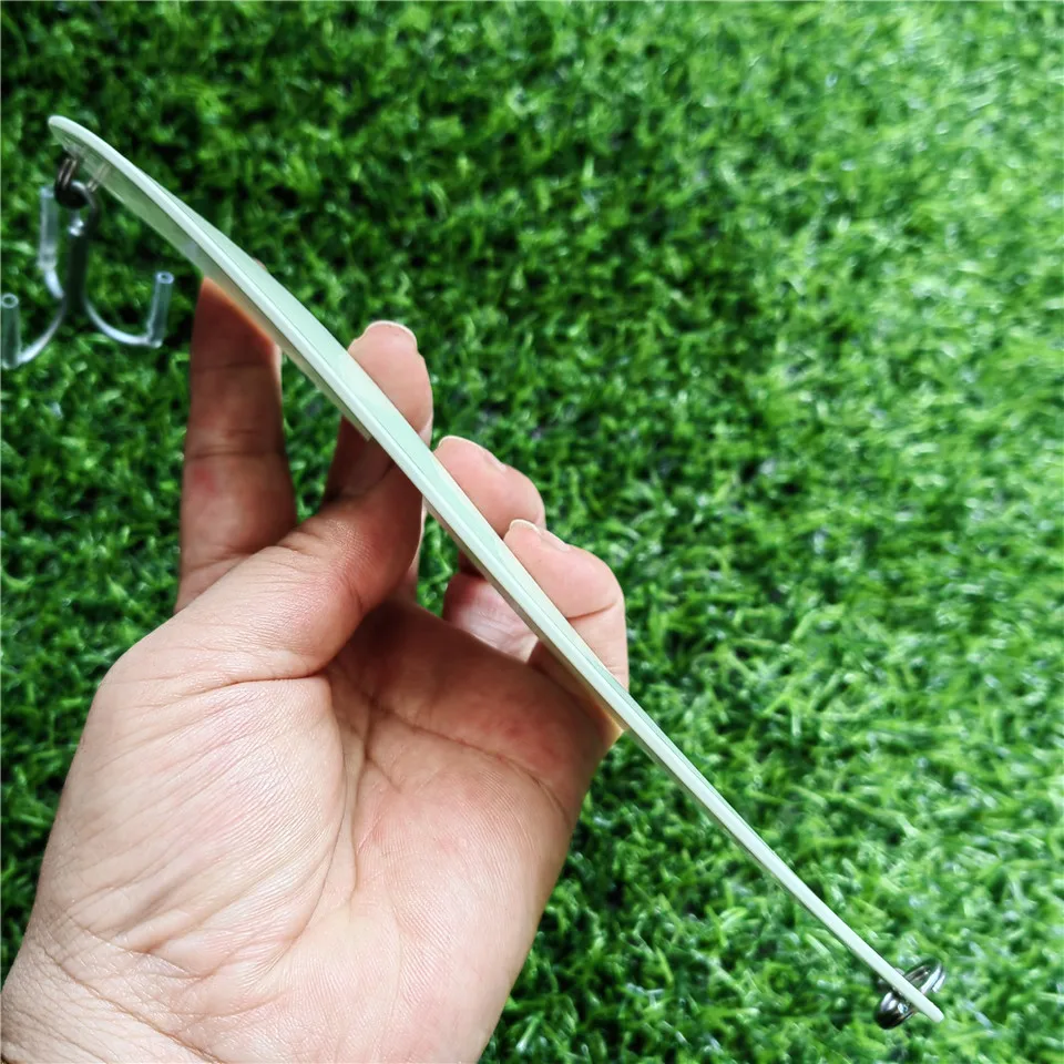 Señuelo de cucharas grandes de 110g, cebo duro, cuchara giratoria, Wobbler de hundimiento de Metal, curricán, tira de pesca de agua salada de fundición larga, señuelo de atún para lubina - imagen 5