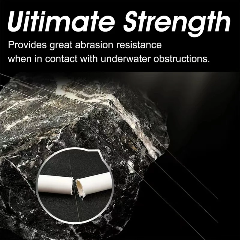 Línea de pesca con revestimiento de fluorocarbono, 150M, Japón, 0,10mm-0,50mm, 4,8LB-44LB, línea líder de fibra de carbono, señuelo de pesca, línea de hundimiento - imagen 4