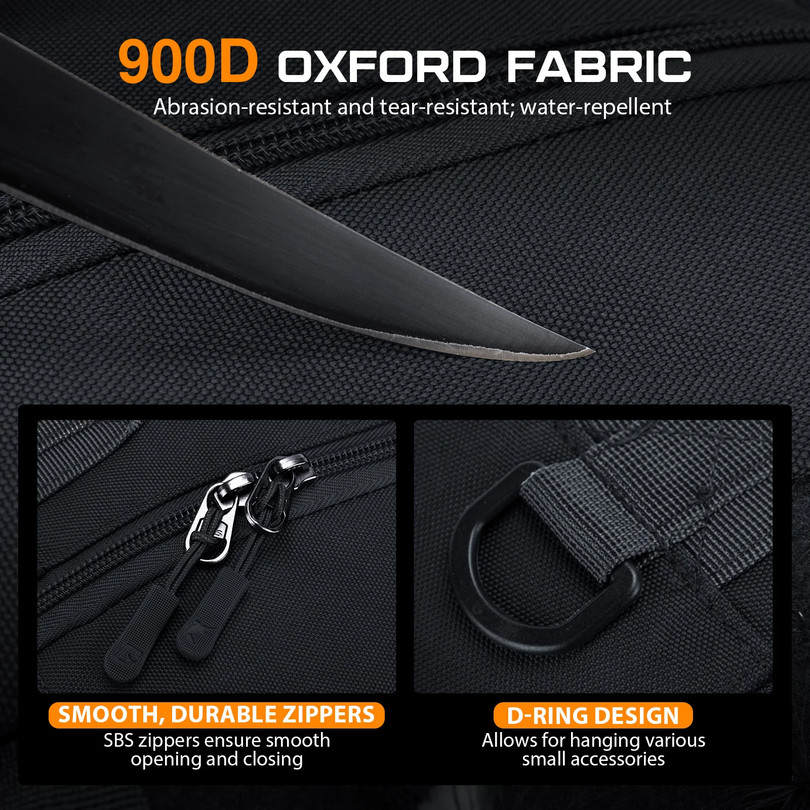 Mochila Pesca Impermeable Goture Oxford 900D - Bolsa Cañas Aparejos