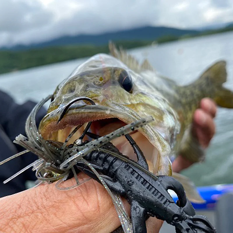Japón importado OSP DoliveCraw3 pulgadas cangrejo autoimportado camarones alta gravedad específica señuelo biónico cebo suave falso - imagen 3