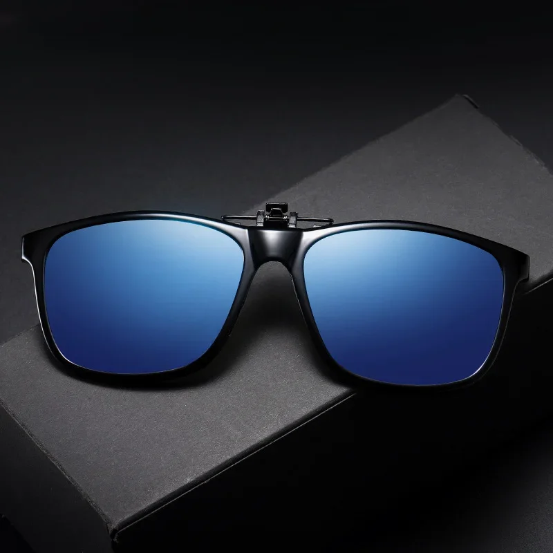 Gafas de sol polarizadas de pesca con Clip abatible hacia arriba para hombre, fotocromáticas UV400, gafas de sol de conducción para mujer, visión nocturna que cambia de Color - imagen 3