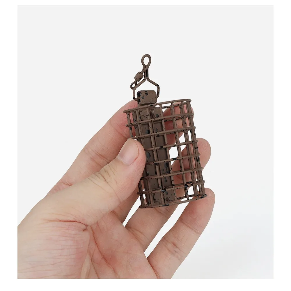 Jaula alimentadora de cebo de pesca de carpa, herramienta de aparejos de señuelo, accesorios de cebo de pesca, 20g/30g/40g/50g - imagen 5