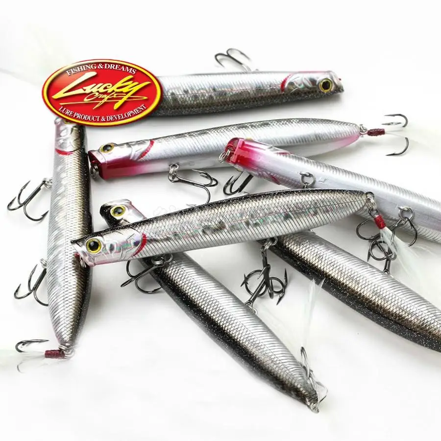 Los Estados Unidos importó Lucky Craft Wave Crawling Word Dog Gun King 117 en el agua cebo duro Luya - imagen 5