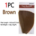 1PC Brown