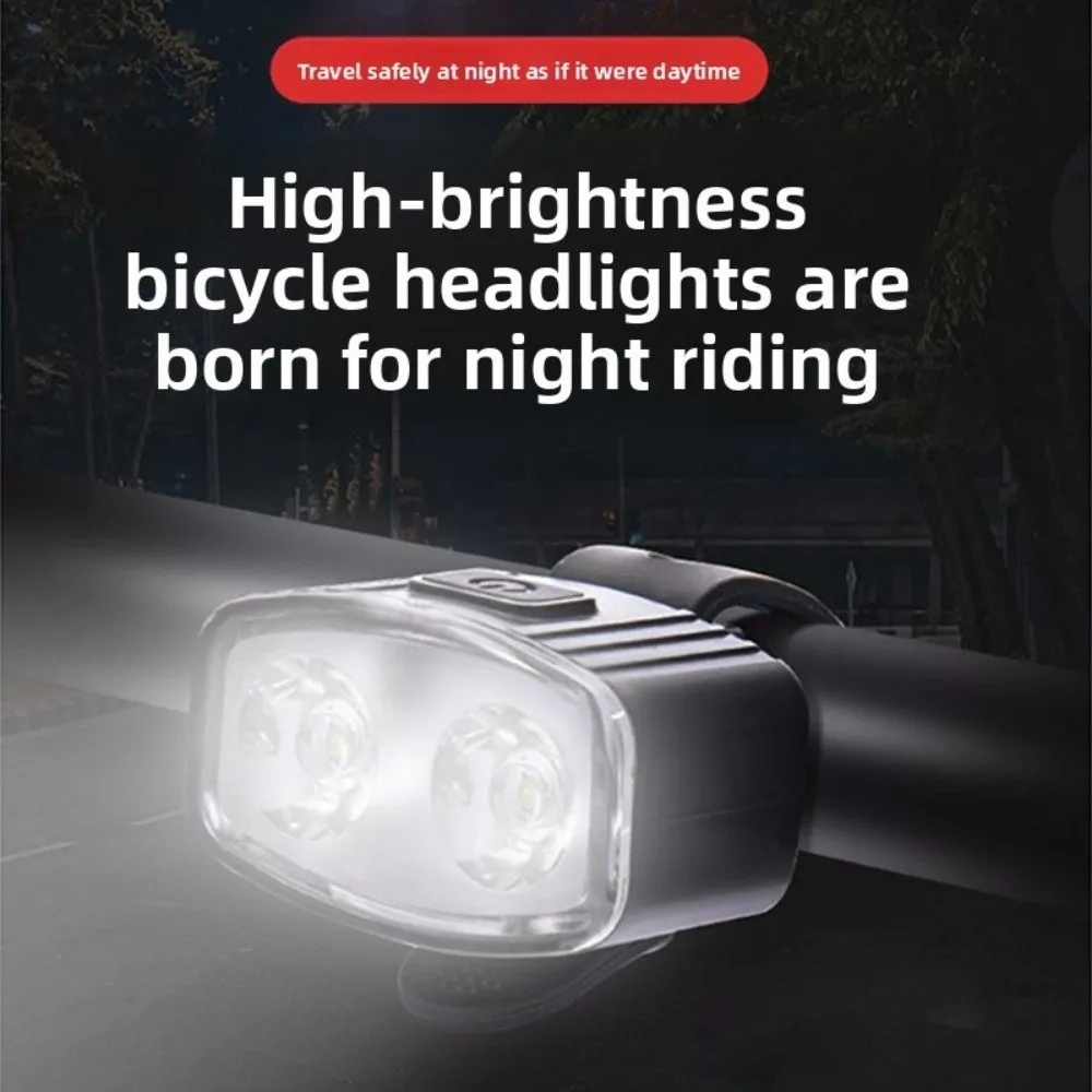 Nueva luz LED recargable por USB para bicicleta, fácil de instalar, iluminación para bicicleta, luz impermeable, faro para bicicleta, accesorios para bicicleta - imagen 5