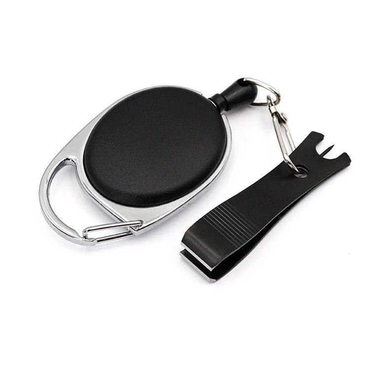 Cortador de línea de pesca, línea de alambre ABS + alicates de corte de Metal, tijeras, cortaúñas, aparejos, anzuelo de señuelo, removedor de línea duradero para líder Tippet - imagen 2