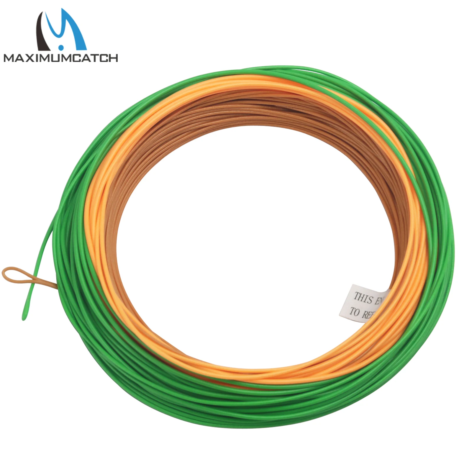 Un carrete de alambre verde y naranja