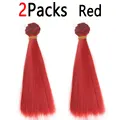 2 paquetes de color rojo
