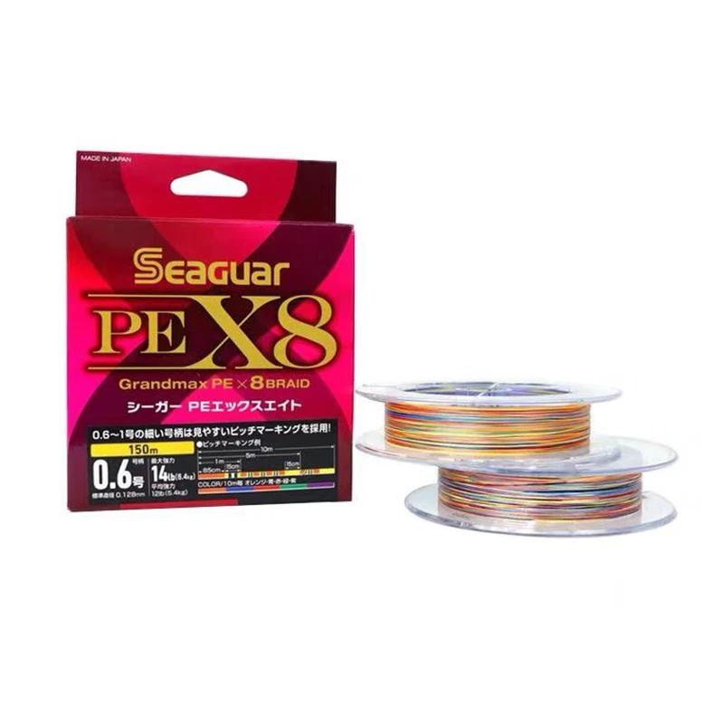 Seaguar Pe Line X8 — Línea trenzada multicolor para barco - imagen 3