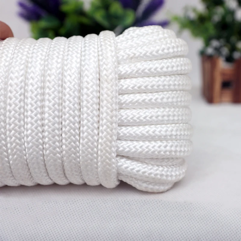 Lawaia Cuerda de nailon gruesa resistente al desgaste, cuerda trenzada, red de pesca, cuerda de mano, accesorios para aparejos de pesca al aire libre - imagen 2