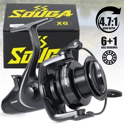 Carrete Sougayilang 6000 Metálico – Surfcasting para Grandes Peces