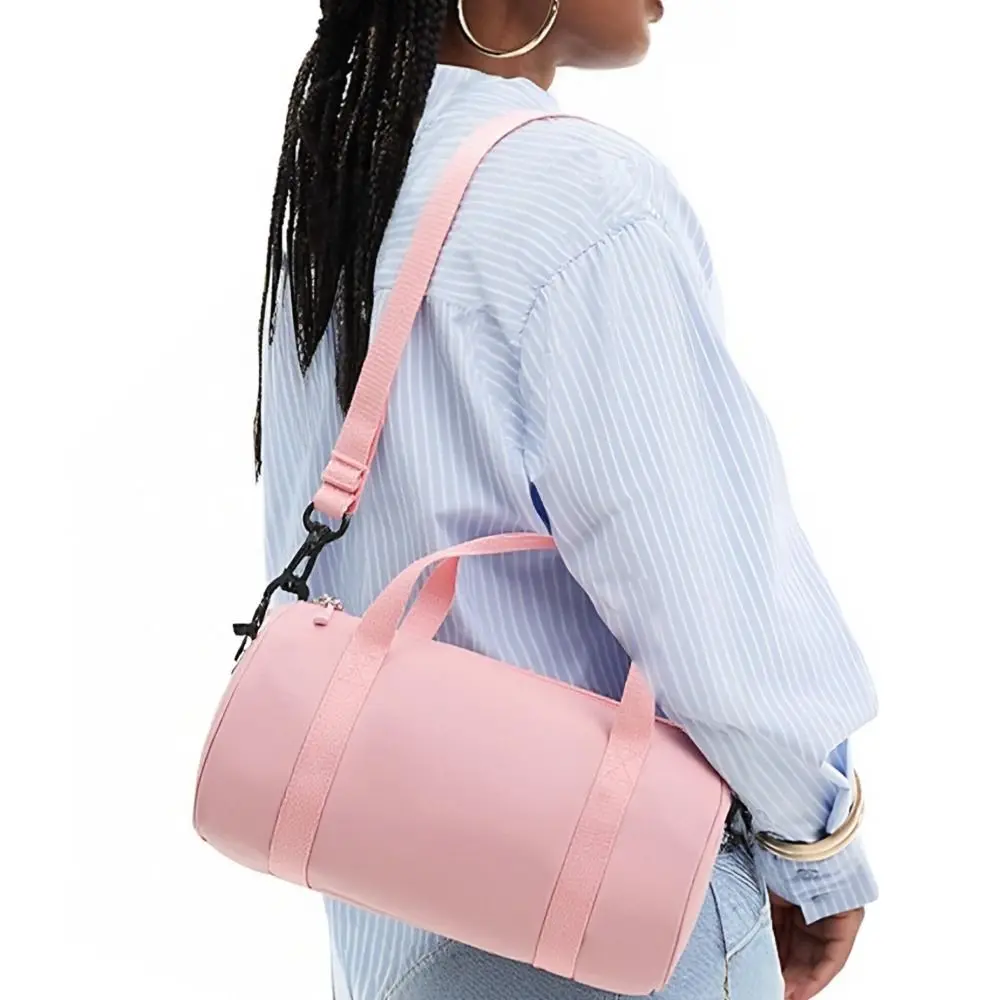 Mini bolsa de gimnasio portátil, bolsas deportivas impermeables de Color sólido, bolsa de Yoga ligera de gran capacidad para mujer - imagen 3