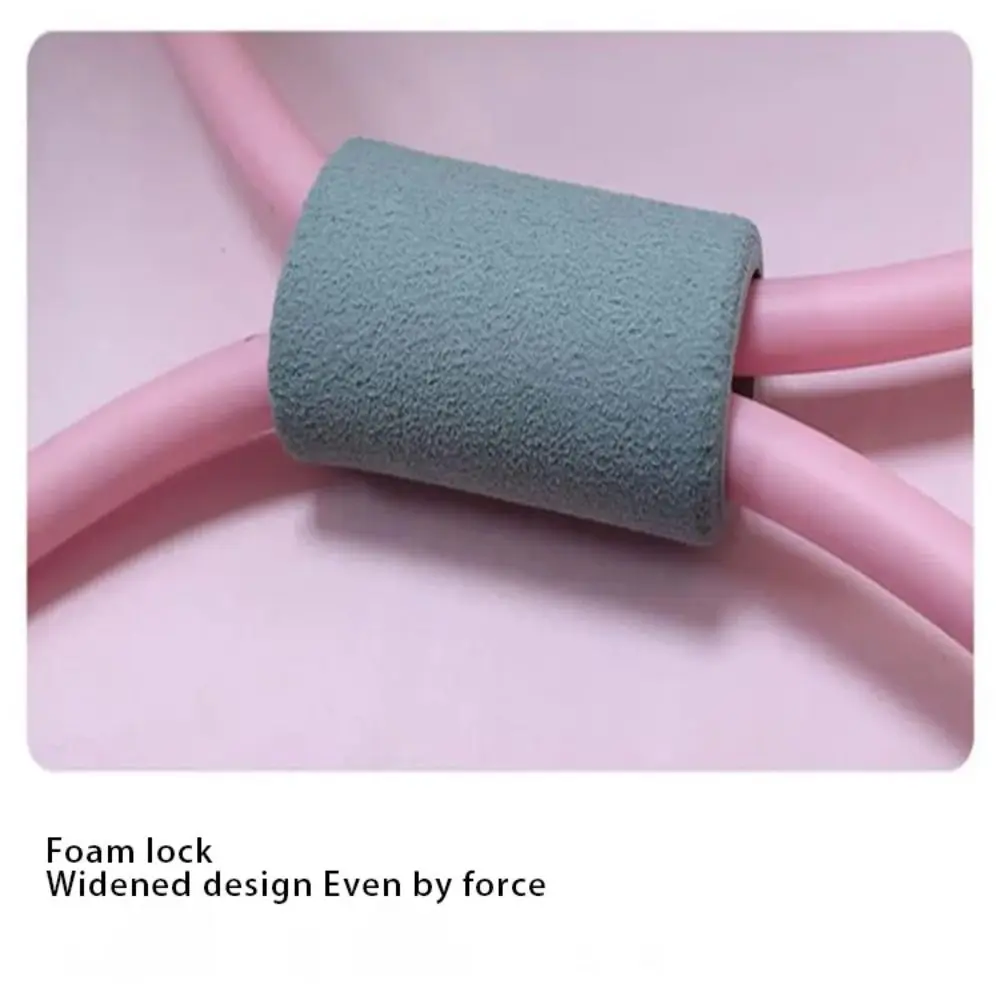 Banda elástica para gimnasio en casa, equipo de Fitness portátil, cuerda de tensión de 8 formas, banda de resistencia para Yoga, expansor de pecho con apertura de hombro, 1 Uds. - imagen 3