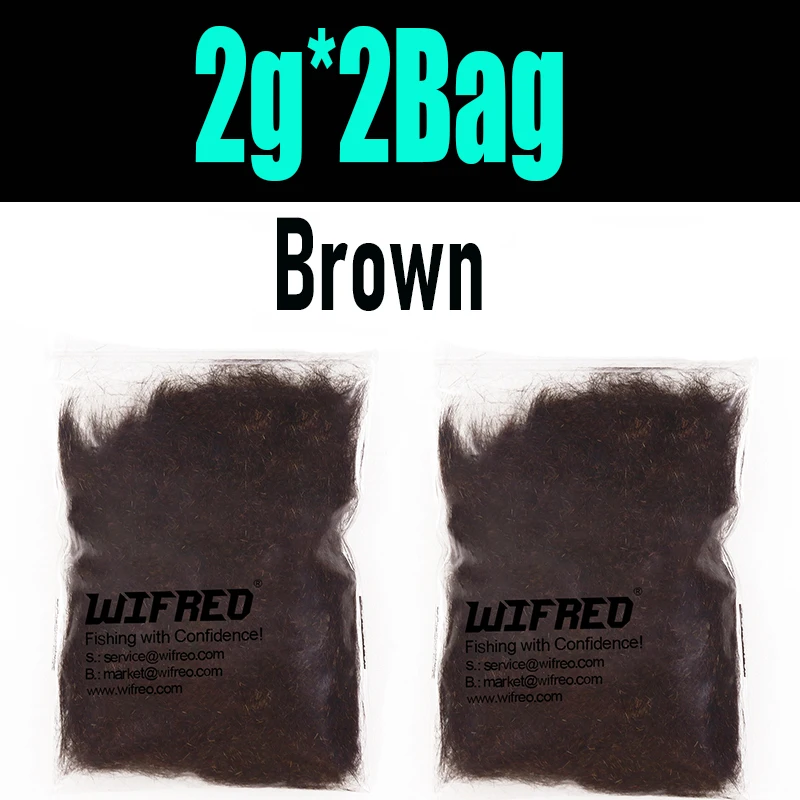 2 bags brown