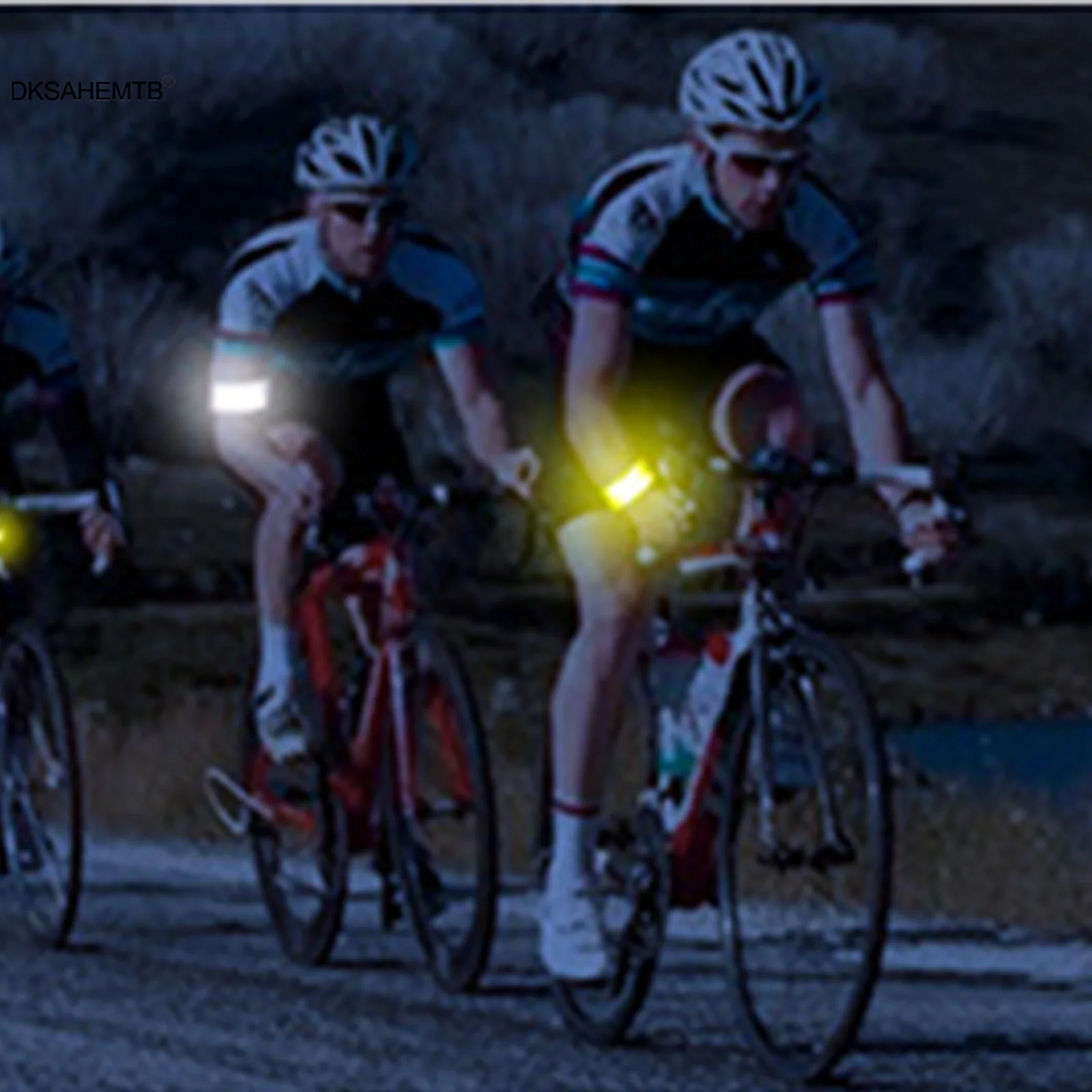 Cinta reflectante deportiva para correr de noche, ejercicio de ciclismo, entrenamiento deportivo, correas reflectantes de seguridad, práctico accesorio para deportes al aire libre