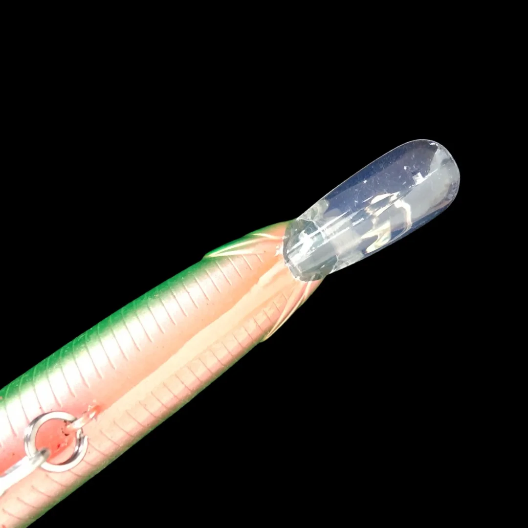 Swolfy, 1 unidad, 12cm, 40g, Señuelos de Pesca que se hunden, cebo para pececillos, agua salada, Wobblers artificiales de fundición larga, Jerkbait láser para Pesca de lubina - imagen 5