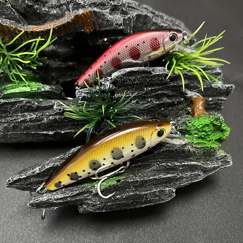 Señuelos de pesca de pececillo que se hunden, 9g, 65mm, Jerkbait de fundición larga, cebo Artificial, Wobblers para Lucio, lubina, trucha, Swimbait, equipo de pesca - imagen 5