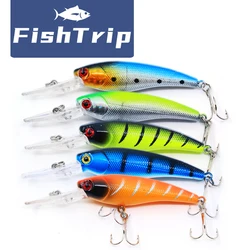 FishTrip-señuelo de pesca flotante, 9cm/8,3g, para pececillos, lubina, Walleye, trucha, salmón, Steelhead, Northern Pike