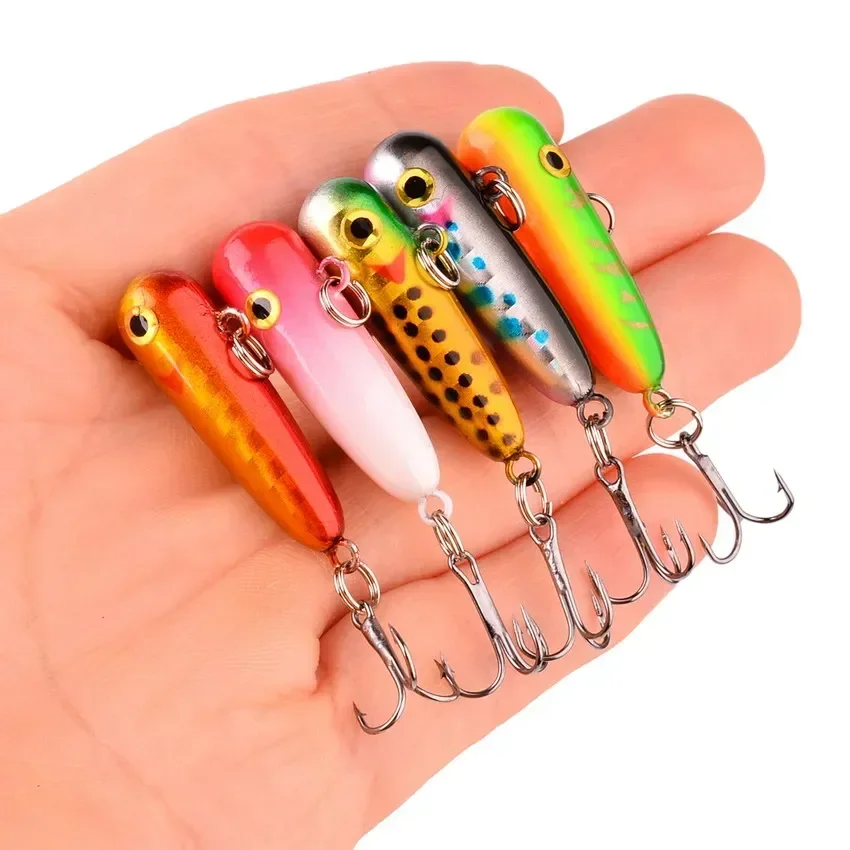 Señuelos de Pesca con lápiz flotante, 30mm, 2g, cebos duros Topwater, superficie Stickbait, buena acción, Wobblers de lubina, señuelo Crankbait, 1 Uds. - imagen 5