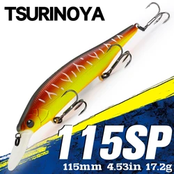 Jerkbait Tsurinoya Aurora 115SP Suspendido – Lance largo