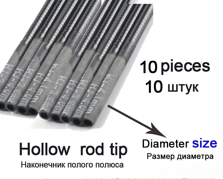 Hollow rod tip X 10