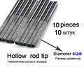 Hollow rod tip X 10