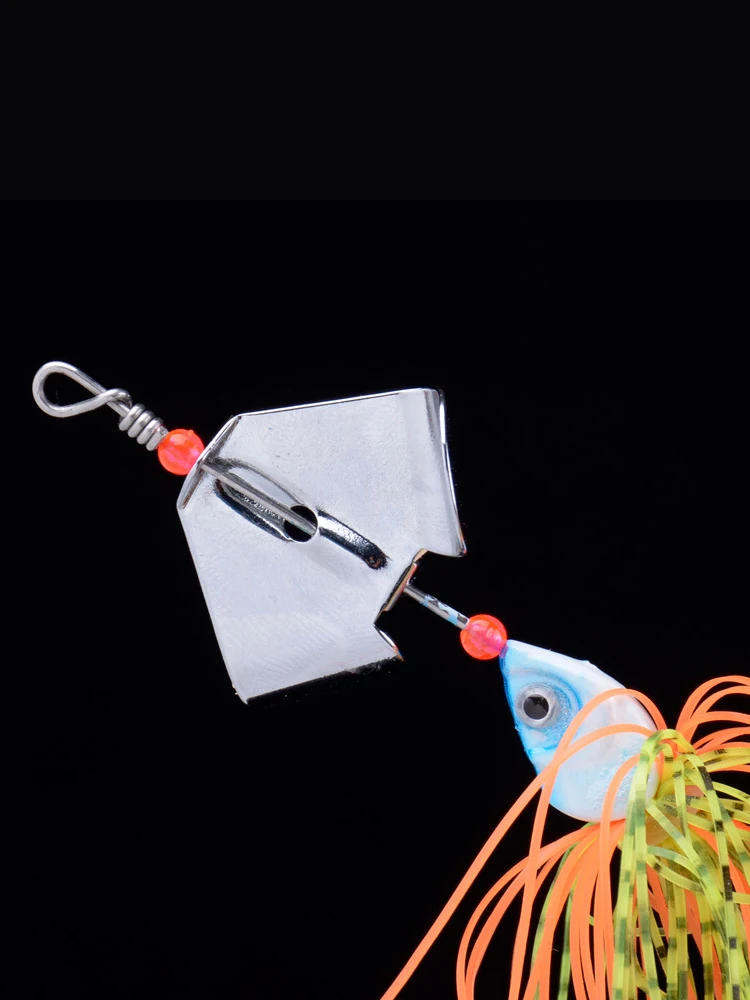 Equipo de pesca PD, batidores de cebo de carretera, 16G, cebo giratorio compuesto de lentejuelas, tractor - imagen 2