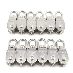 Polea De Acero inoxidable SS304, piezas de instalación de Red de sombrilla telescópica, accesorios de redes de sombrilla, polea móvil M15, 2 ~ 20 piezas