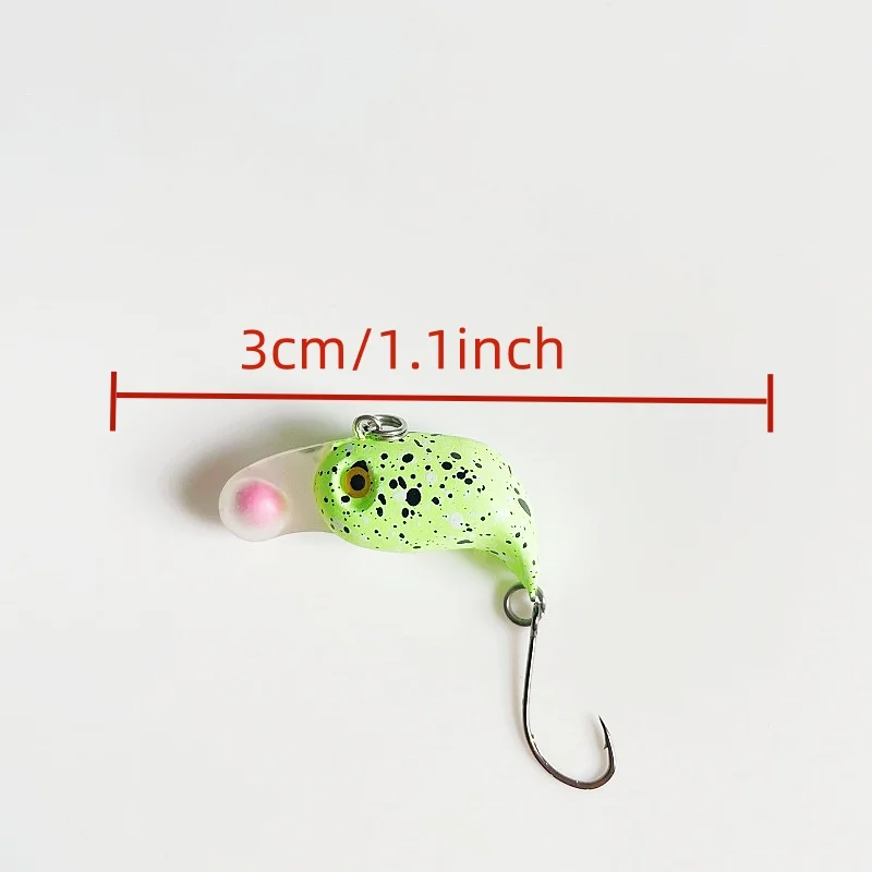 8013 3,2 cm 2,5g1 Uds LURETV Micro objeto roca sumergida pequeño señuelo graso trucha Makou cebo falso gancho único - imagen 4