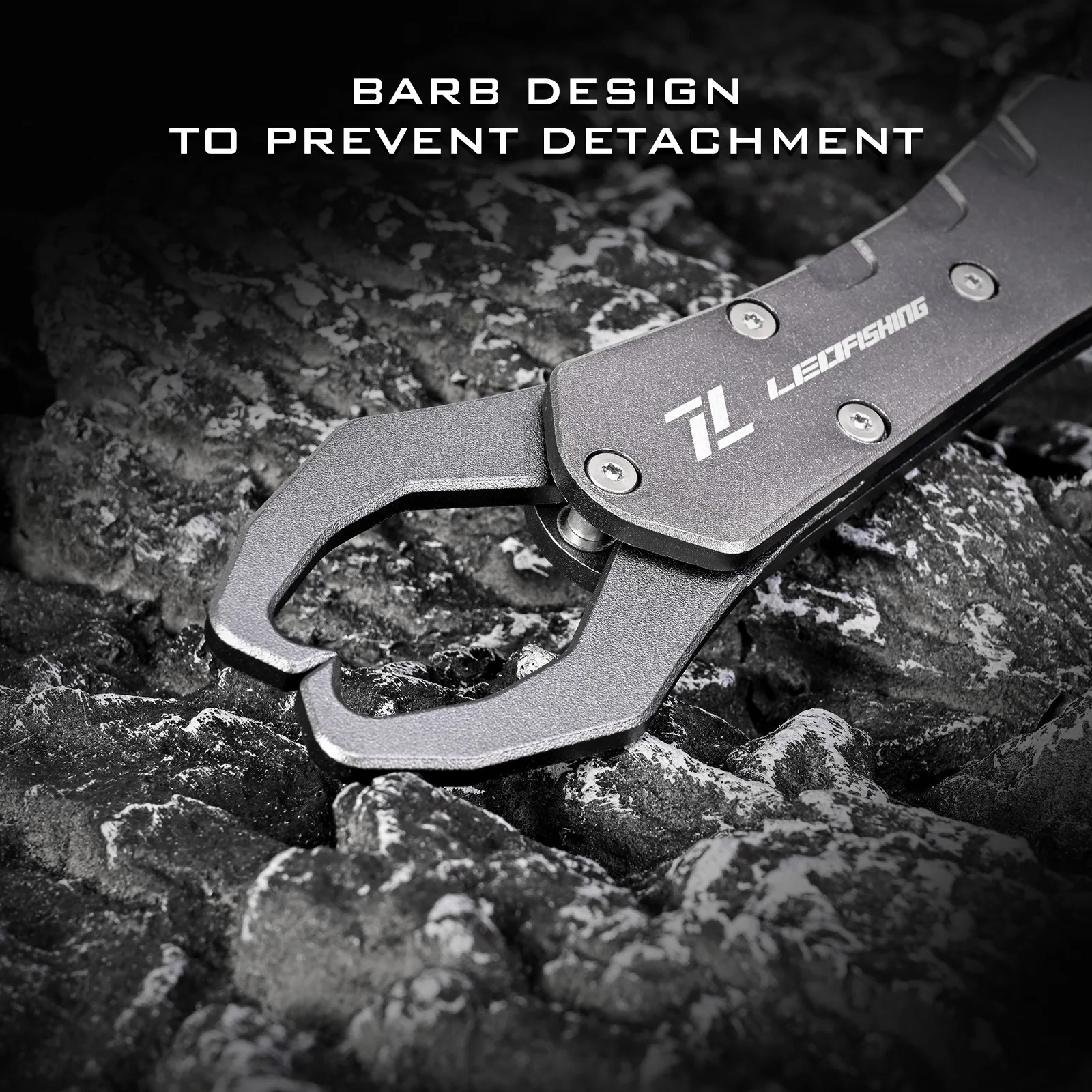 Pinzas de Control de peces de aleación de aluminio, Señuelos de Pesca con agarre, cuerda faltante adjunta, hebilla colgante, accesorios de herramientas de pesca - imagen 5