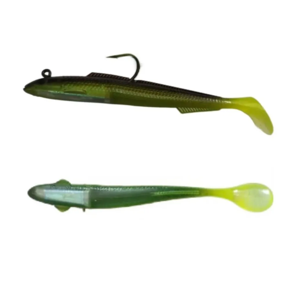 Señuelo de vinilo anguila Swimbait – 11,5 cm para agua salada