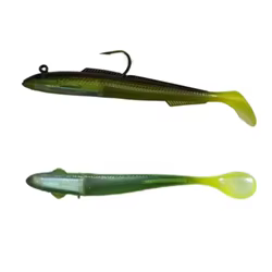 Señuelo de vinilo anguila Swimbait – 11,5 cm para agua salada