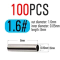 100pcs 1.6x8mm