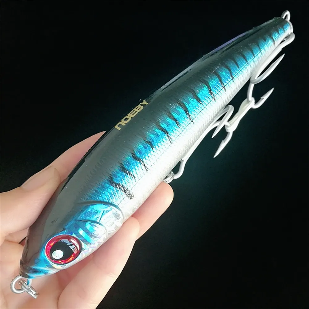 Noeby Wobbler 16cm – Señuelo de superficie lento para lubina y trucha - imagen 5