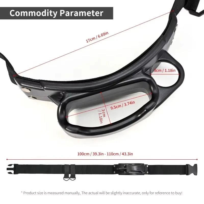 Cinturones de pesca, caña de pescar, cinturón de soporte de cintura, soporte de pesca, inserción temporal, suministros de aparejos de pesca al aire libre, accesorios, 1 ud. - imagen 4